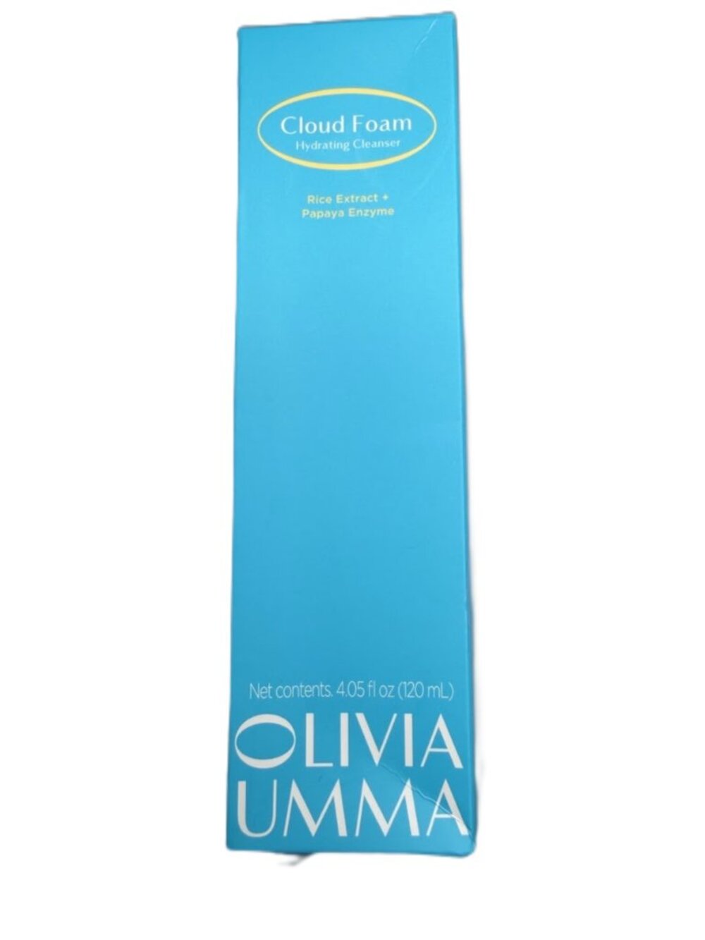 Brand New Olivia Umma Cloud Foam Hydrating Cleanser (120ml / 4.5 fl oz) - Sealed